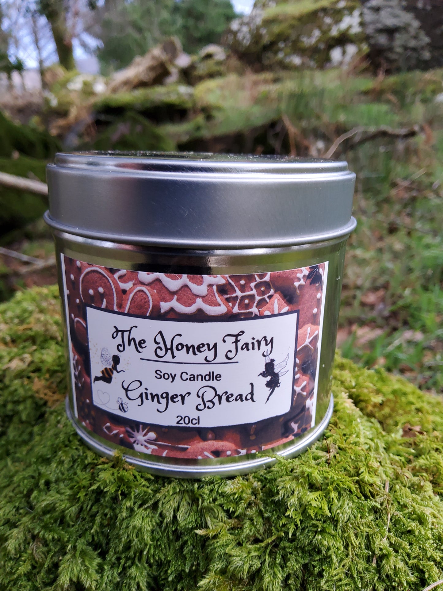 GingerBread 250ml Soy Wax Travel Candle