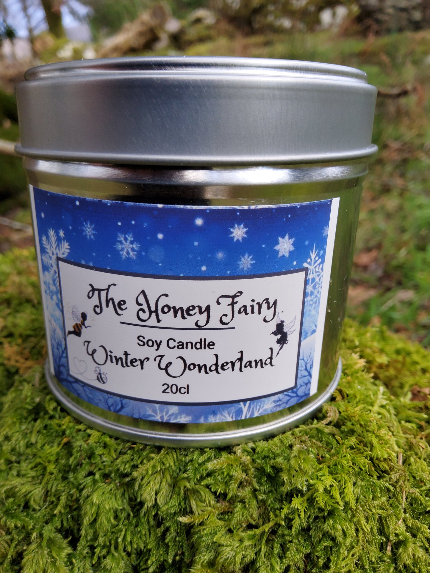 Winter Wonderland 250ml Soy Wax Travel Tin